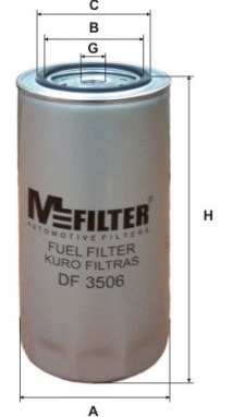 Filtru combustibil DF 3506 MFILTER
